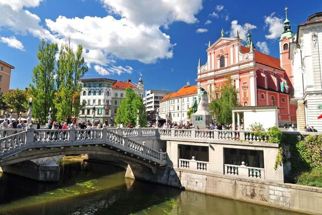Hanna'S Suite With Free Parking Ljubljana Eksteriør bilde